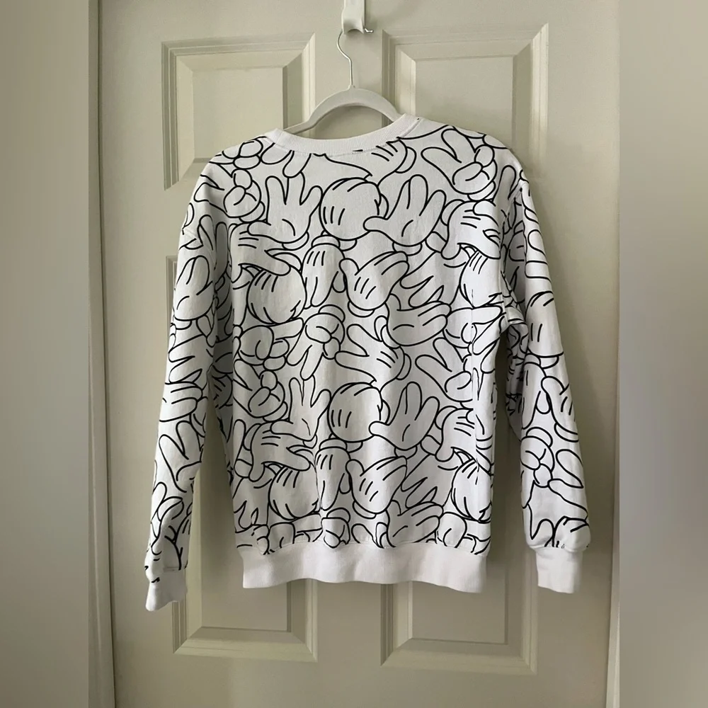 Women’s Disney 100 Mickey Mouse Sketch Graphic Sweatshirt cotton size S